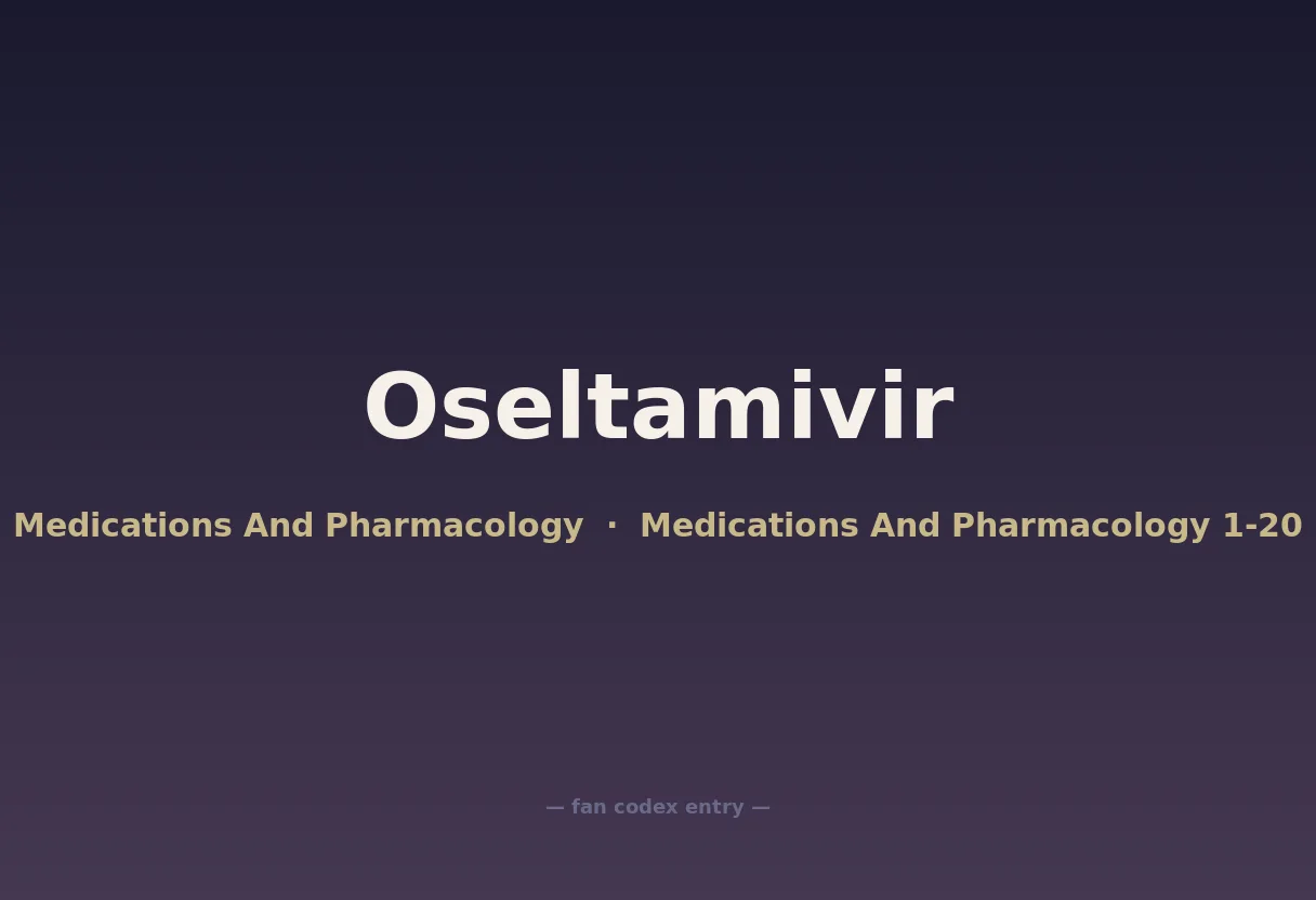 Oseltamivir