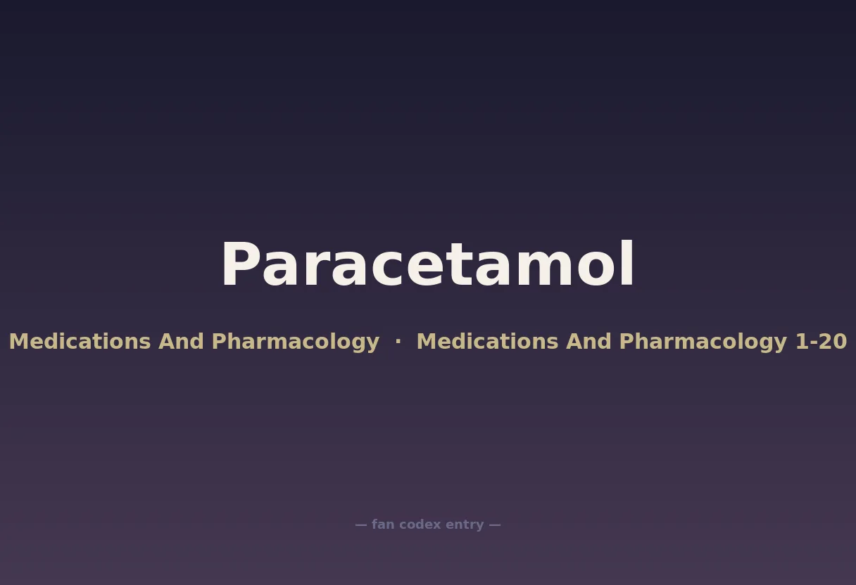 Paracetamol