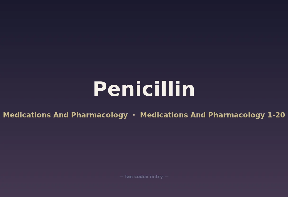 Penicillin