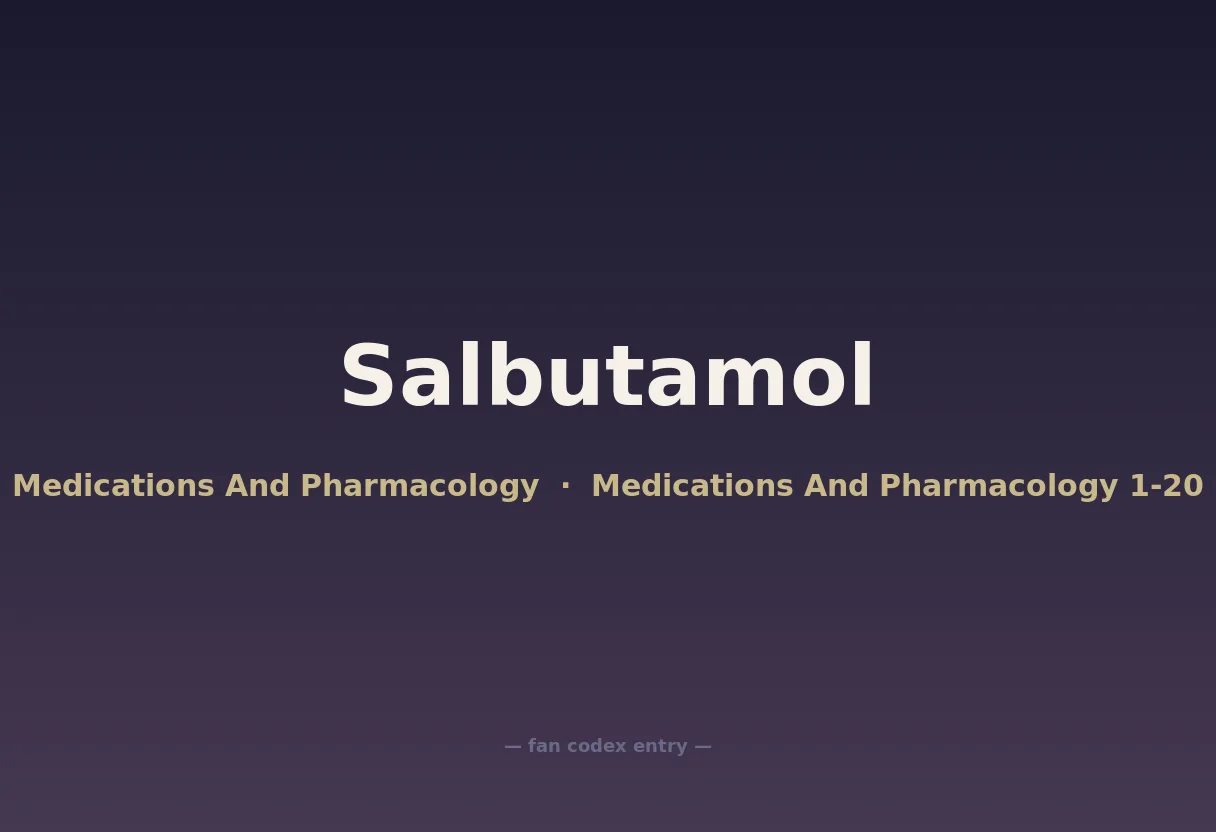 Salbutamol