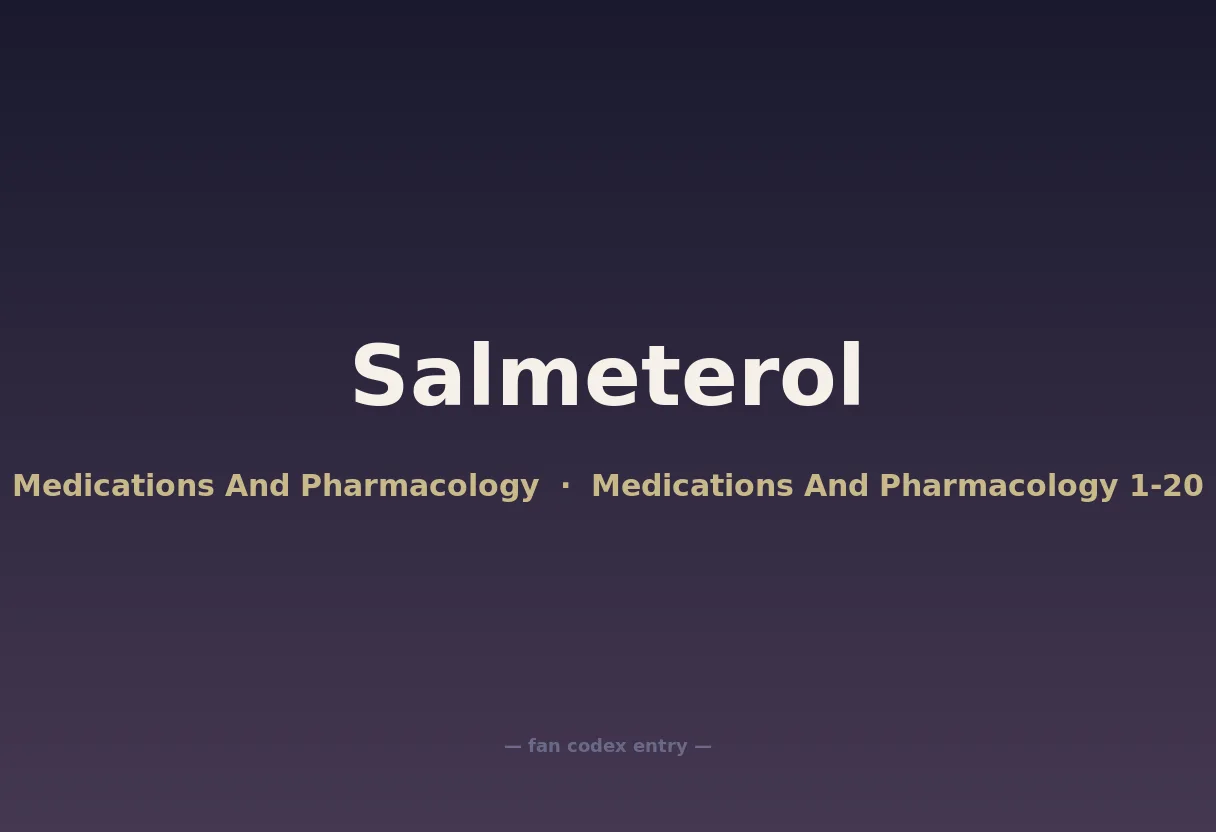 Salmeterol