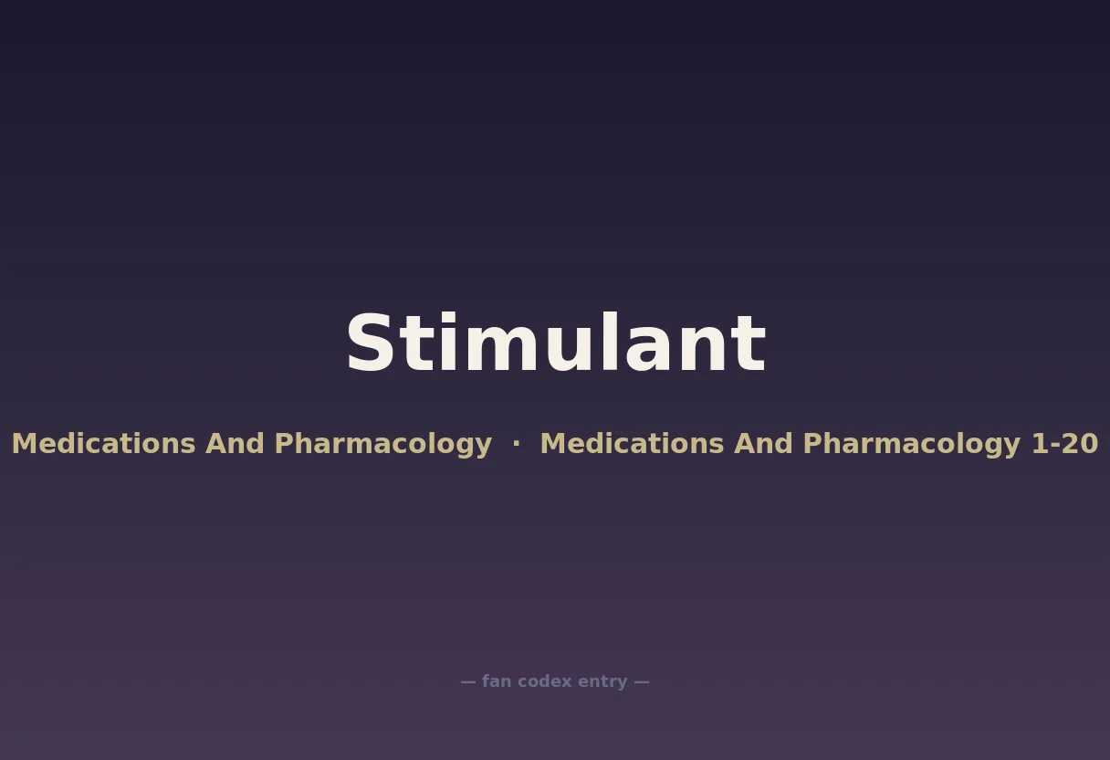 Stimulant